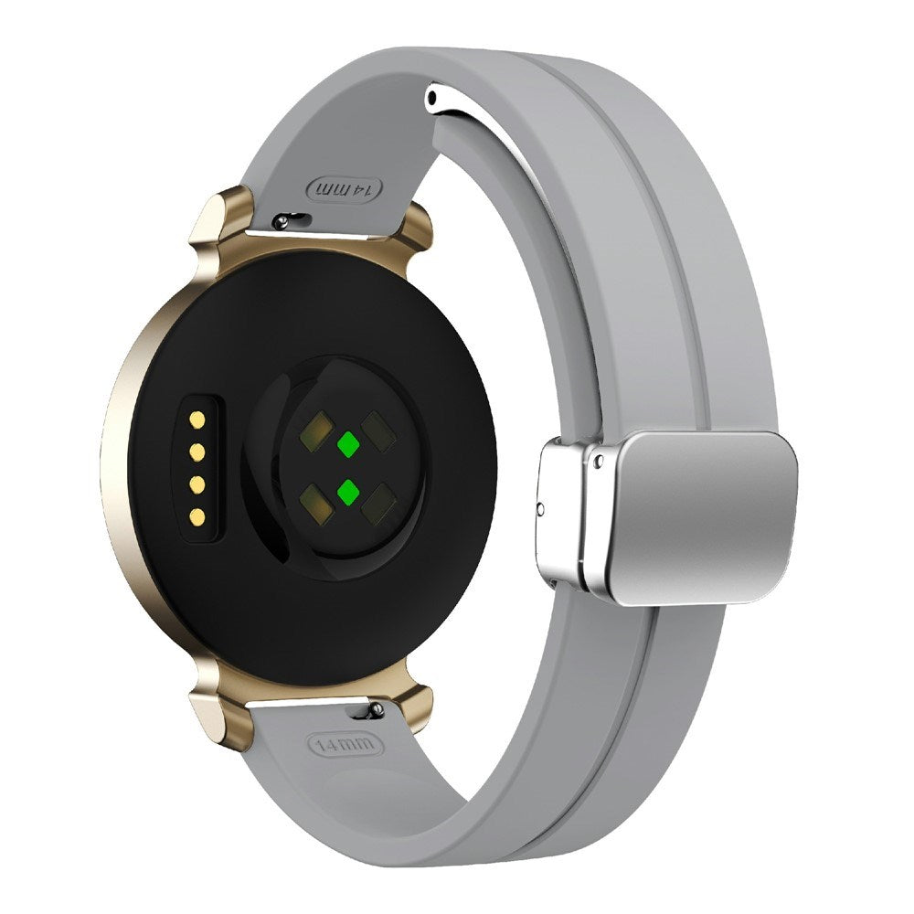 Garmin Lily 2 EIDERWOOD Magnetisk Silikonreim - Grå