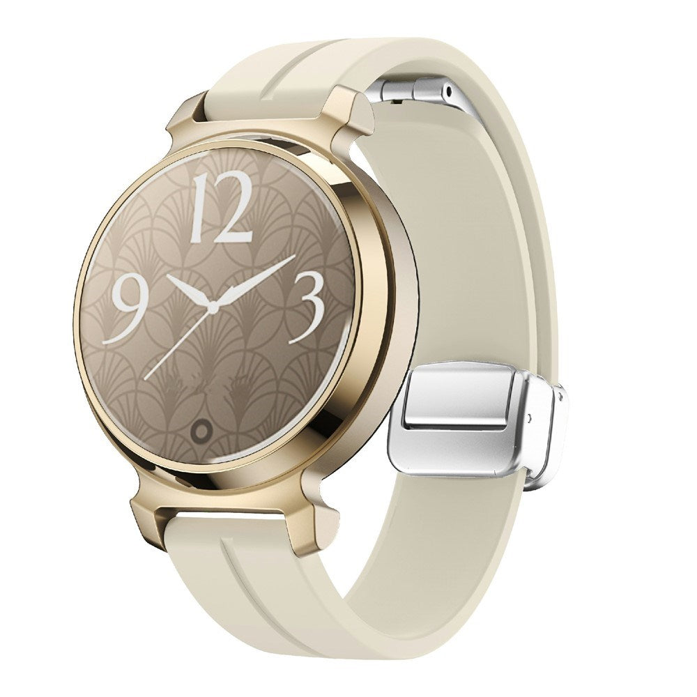 Garmin Lily 2 EIDERWOOD Magnetisk Silikonreim - Beige