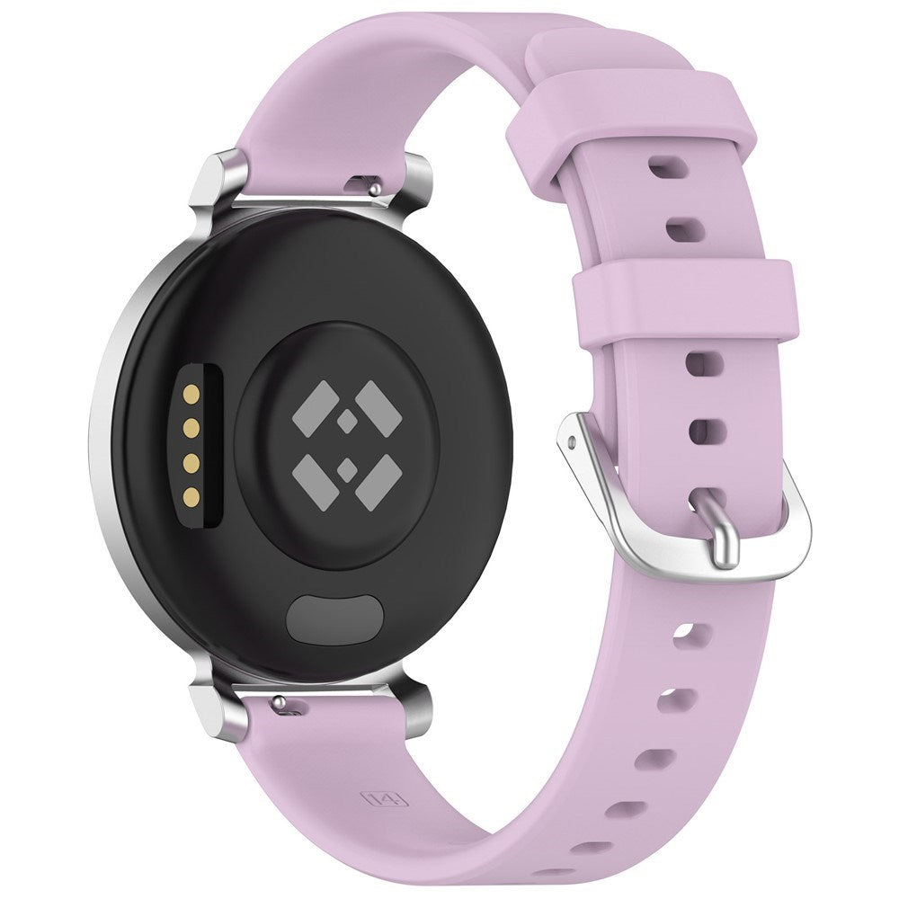 EIDERWOOD Garmin Lily 2 Silikonrem med Metallspenne - Lilla