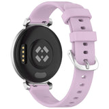 EIDERWOOD Garmin Lily 2 Silikonrem med Metallspenne - Lilla