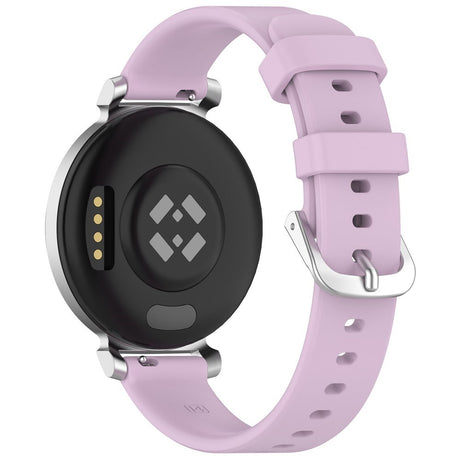 EIDERWOOD Garmin Lily 2 Silikonrem med Metallspenne - Lilla
