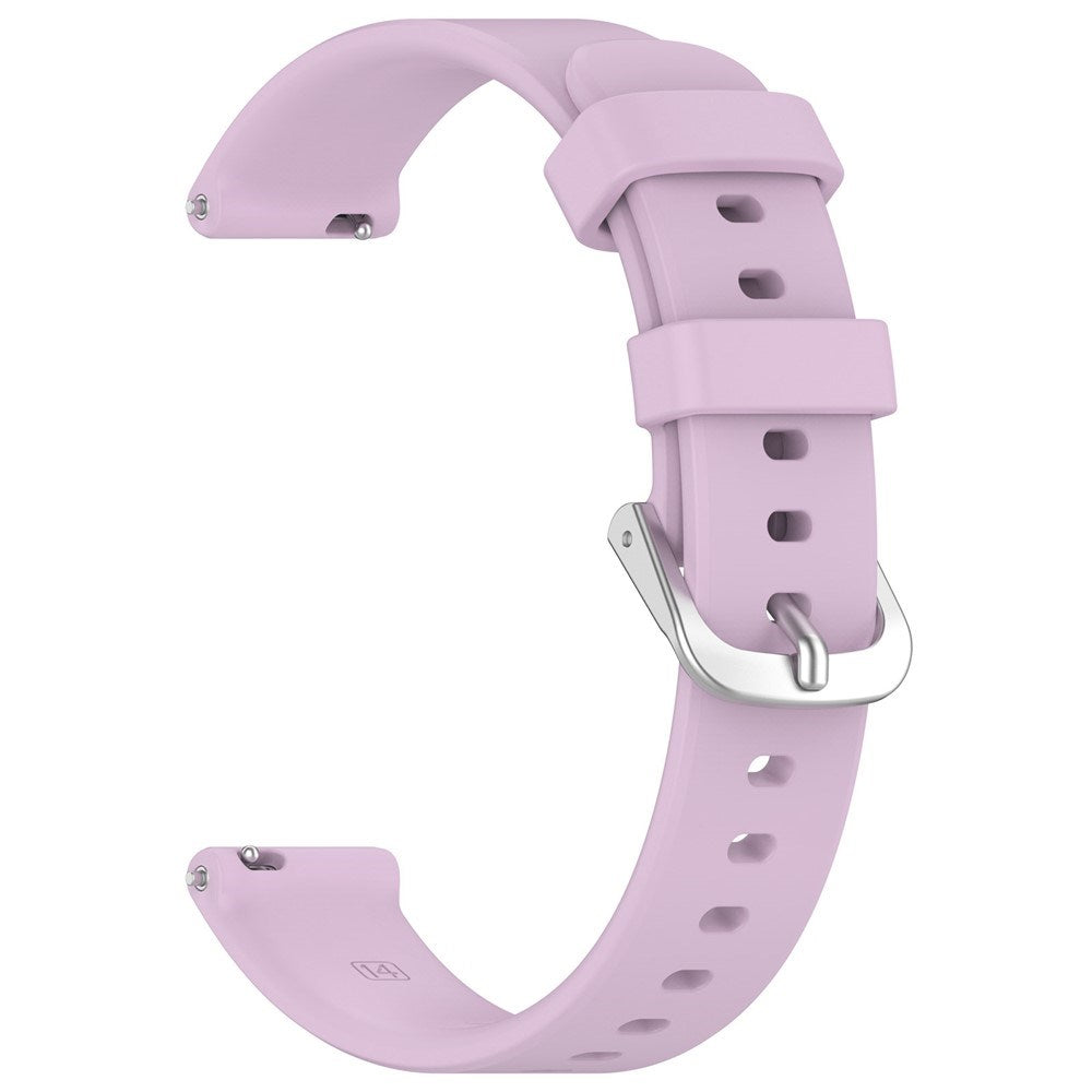 EIDERWOOD Garmin Lily 2 Silikonrem med Metallspenne - Lilla