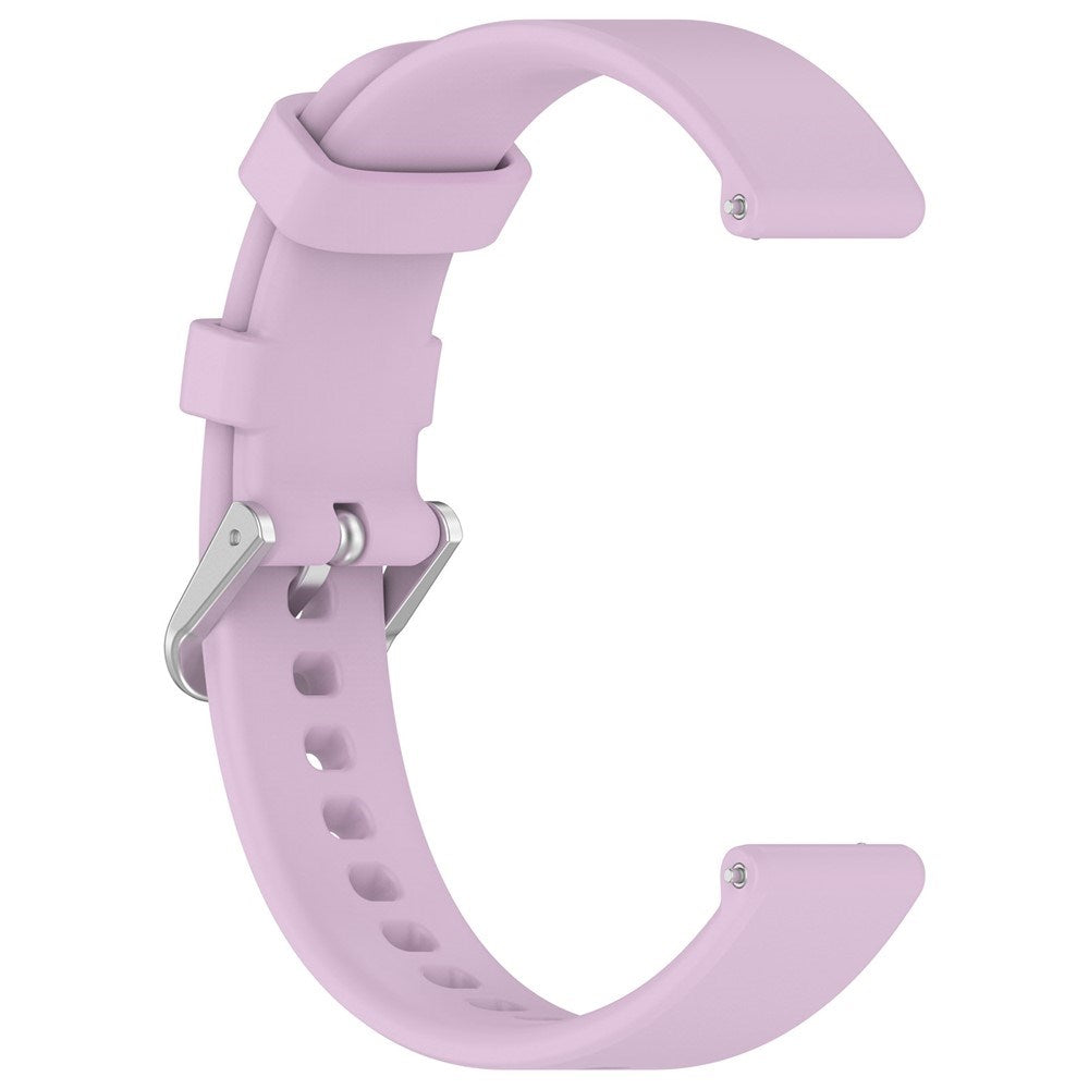 EIDERWOOD Garmin Lily 2 Silikonrem med Metallspenne - Lilla