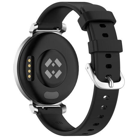 EIDERWOOD Garmin Lily 2 Silikonrem med Metallspenne - Svart