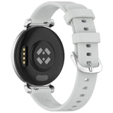 EIDERWOOD Garmin Lily 2 Silikonrem med Metallspenne - Grå