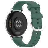 EIDERWOOD Garmin Lily 2 Silikonrem med Metallspenne - Mørkegrønn