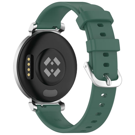 EIDERWOOD Garmin Lily 2 Silikonrem med Metallspenne - Mørkegrønn