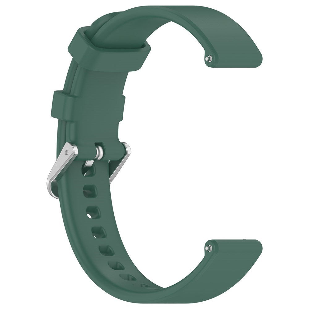 EIDERWOOD Garmin Lily 2 Silikonrem med Metallspenne - Mørkegrønn