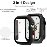 Apple Watch 11 / 10 (46mm) Hard Plast Deksel med Innebygd Skjermbeskytter - Grønn