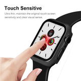 Apple Watch 11 / 10 (46mm) Hard Plast Deksel med Innebygd Skjermbeskytter - Grønn