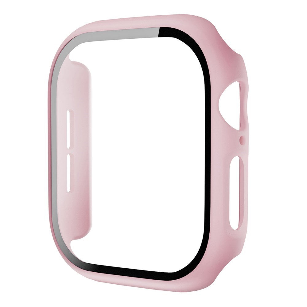 Apple Watch 11 / 10 (42mm) Hard Plast Deksel med Innebygd Skjermbeskytter - Rosa