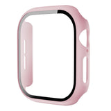 Apple Watch 11 / 10 (42mm) Hard Plast Deksel med Innebygd Skjermbeskytter - Rosa