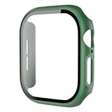 Apple Watch 11 / 10 (42mm) Hard Plast Deksel med Innebygd Skjermbeskytter - Grønn