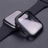 Apple Watch 11 / 10 (42mm) Hard Plast Deksel med Innebygd Skjermbeskytter - Lyseblå