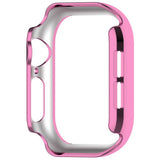 Apple Watch 11 / 10 (42mm) Hard Plast Deksel - Pink / Rhinsten