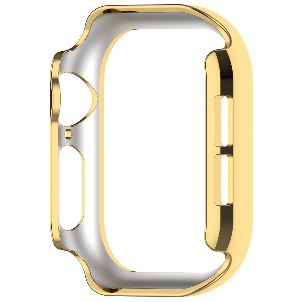 Apple Watch 11 / 10 (42mm) Hard Plast Deksel - Gull / Rhinsten