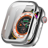 Apple Watch 11 / 10 (42mm) Fleksibelt Plast Deksel med Skjermbeskyttelse - Sølv