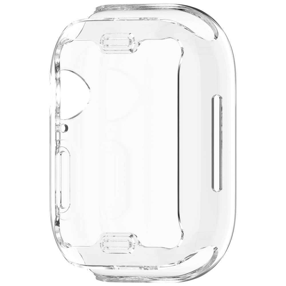 Apple Watch 11 / 10 (42mm) Fleksibelt Plast Deksel med Skjermbeskyttelse - Gjennomsiktig