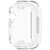 Apple Watch 11 / 10 (42mm) Fleksibelt Plast Deksel med Skjermbeskyttelse - Gjennomsiktig