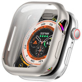 Apple Watch 11 / 10 (46mm) Fleksibelt Plast Deksel med Skjermbeskyttelse - Starlight
