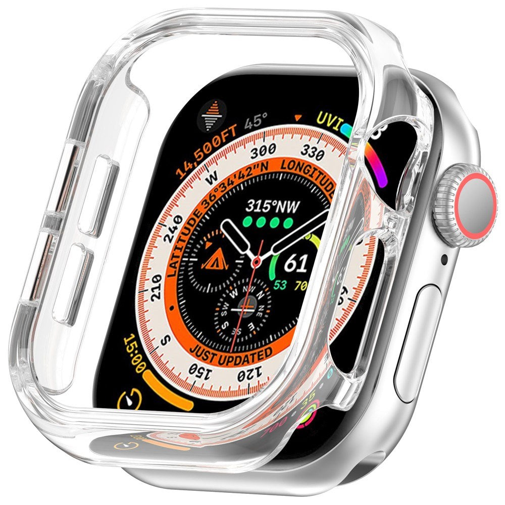 Apple Watch 11 / 10 (42mm) Hardt Plast Deksel - Gjennomsiktig