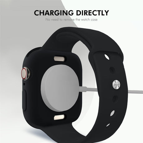 Apple Watch 11 / 10 (46mm) Fleksibelt Plast Deksel - Oransje