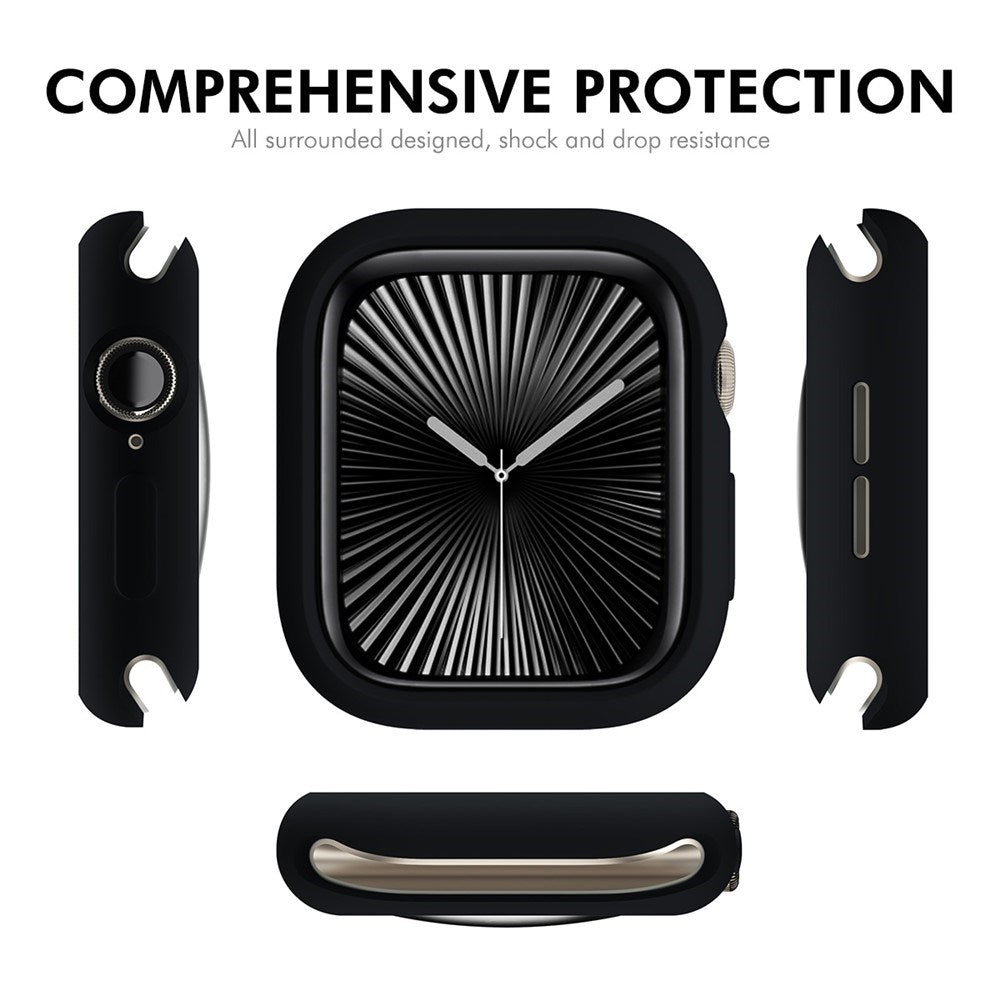 Apple Watch 11 / 10 (46mm) Fleksibelt Plast Deksel - Lysblå