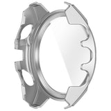 Garmin Tactix 8 AMOLED (47mm) Hardt Plast Deksel m. Beskyttelsesglass - Sølv / Svart