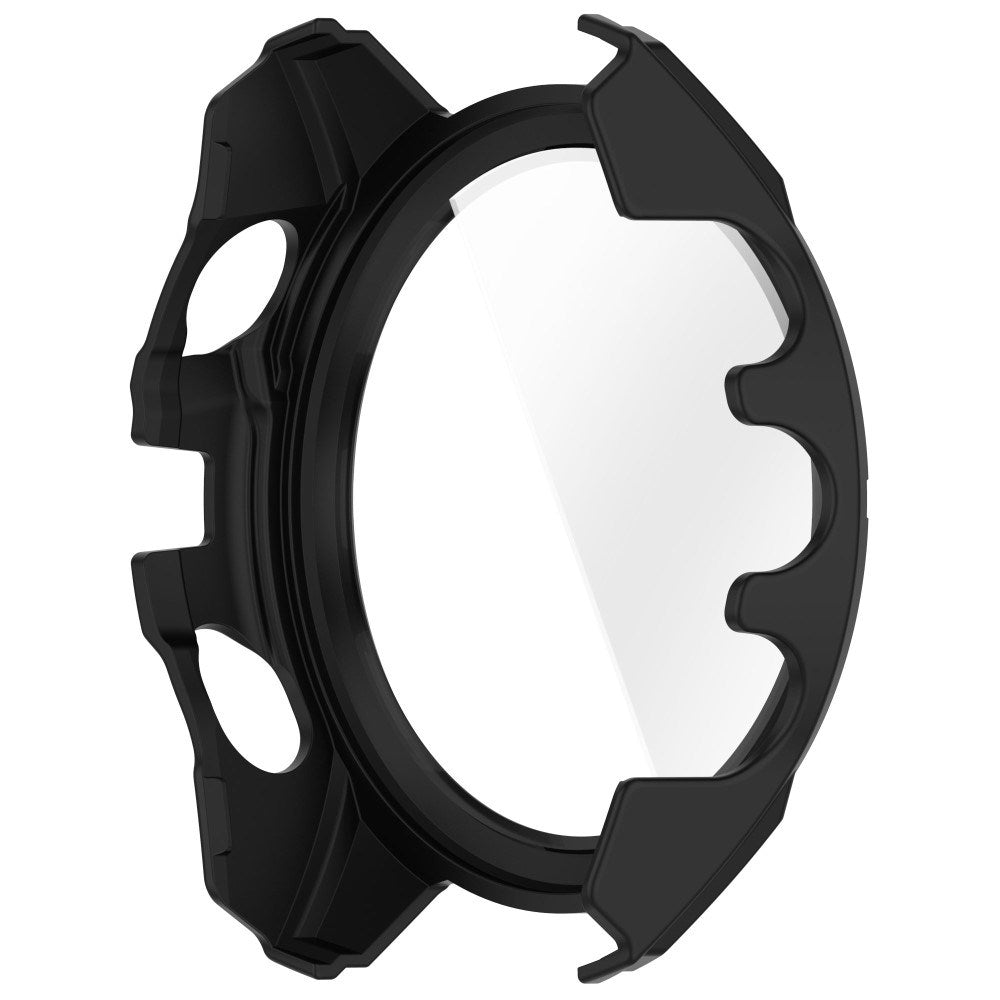 Garmin Tactix 8 AMOLED (47mm) Hardt Plast Deksel m. Beskyttelsesglass - Svart / Oransje