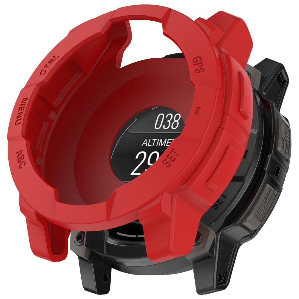 Garmin Instinct E (45mm) Bumper Silikon Deksel - Rød