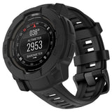 Garmin Instinct 3 AMOLED / Solar (45mm) Bumper Silikon Deksel - Svart