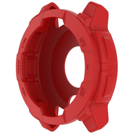 Garmin Instinct 3 AMOLED / Solar (45mm) Bumper Silikon Deksel - Rød