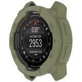 Garmin Instinct 3 AMOLED / Solar (50mm) Bumper Silikon Deksel - Army Grønn