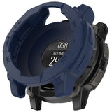 Garmin Instinct 3 AMOLED / Solar (50mm) Bumper Silikon Deksel - Blå