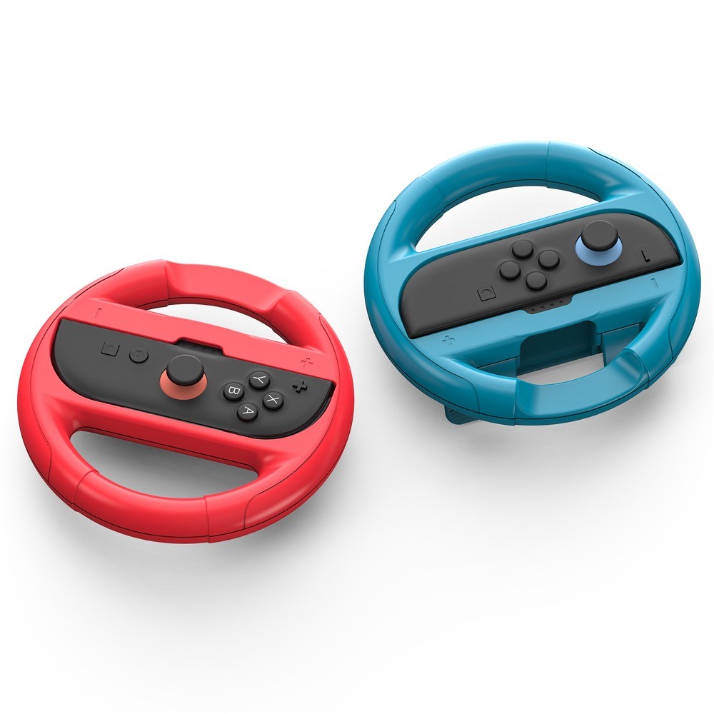 Nintendo Switch / Switch 2 / Switch OLED Controller Ratt - Blå / Rød