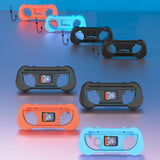 Ergonomisk Holder for Nintendo Switch 2 Kontroller - 2 stk - Svart