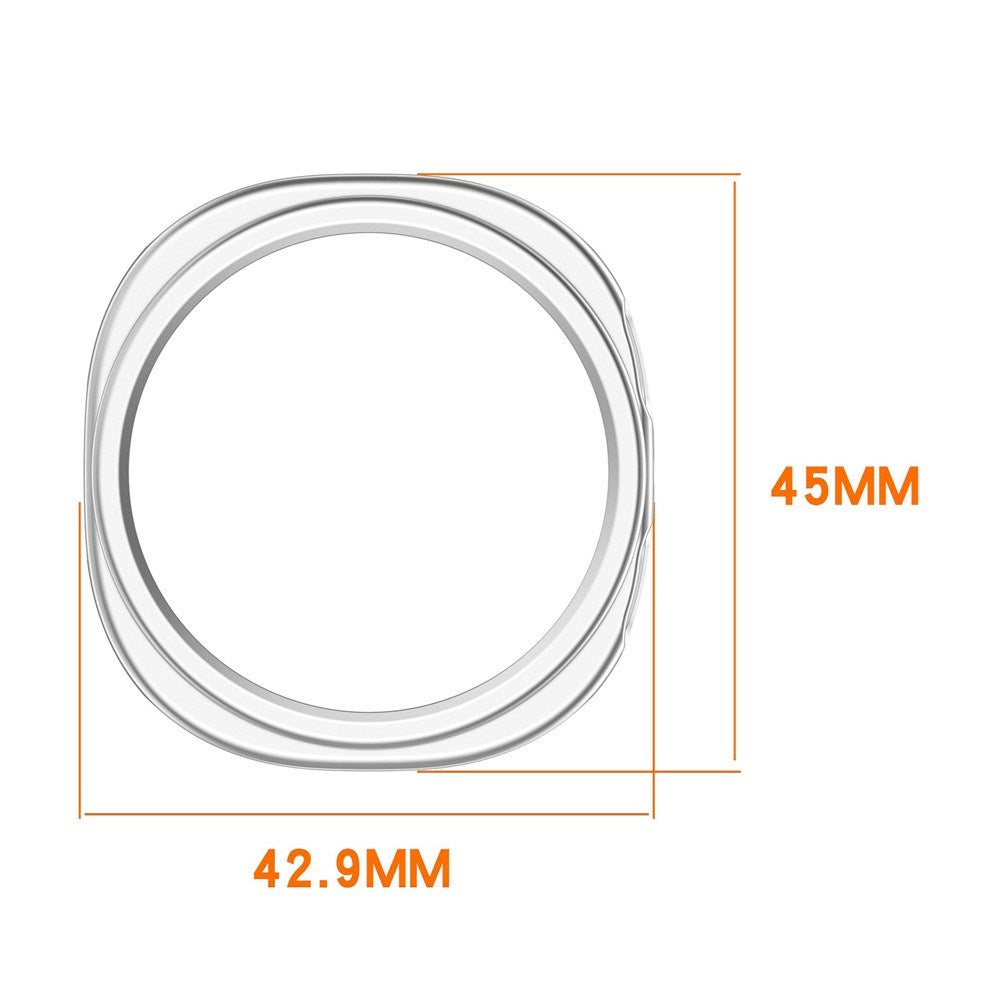 Samsung Galaxy Watch 8 (40 mm) Semi-Enclosed Hard Plast Deksel – Svart