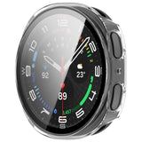 Samsung Galaxy Watch 8 (44 mm) Hard Plast Deksel med Skjermbeskytter - Gjenomsiktig