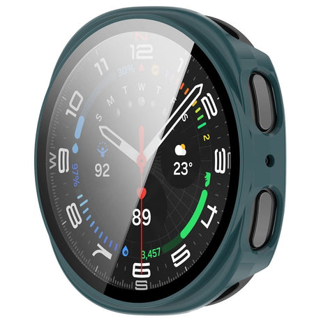 Samsung Galaxy Watch 8 (44 mm) Hard Plast Deksel med Skjermbeskytter - Grønn