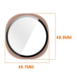 Samsung Galaxy Watch 8 (44 mm) Hard Plast Deksel med Skjermbeskytter - Rosa