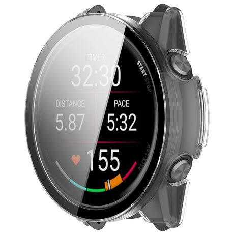 Garmin Forerunner 570 (47mm) Deksel med Skjermbeskytter i Herdet Glass - Gjennomsiktig