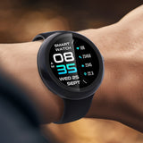 Google Pixel Watch 4 (41 mm) Hard Plast Deksel med Innebygd Skjermbeskytter – Mørk Blå