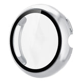 Google Pixel Watch 4 (41 mm) Hard Plast Deksel med Innebygd Skjermbeskytter – Sølv