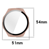 Huawei Watch GT 6 Pro (46 mm) Deksel med Innebygd Skjermbeskytter - Matt Svart