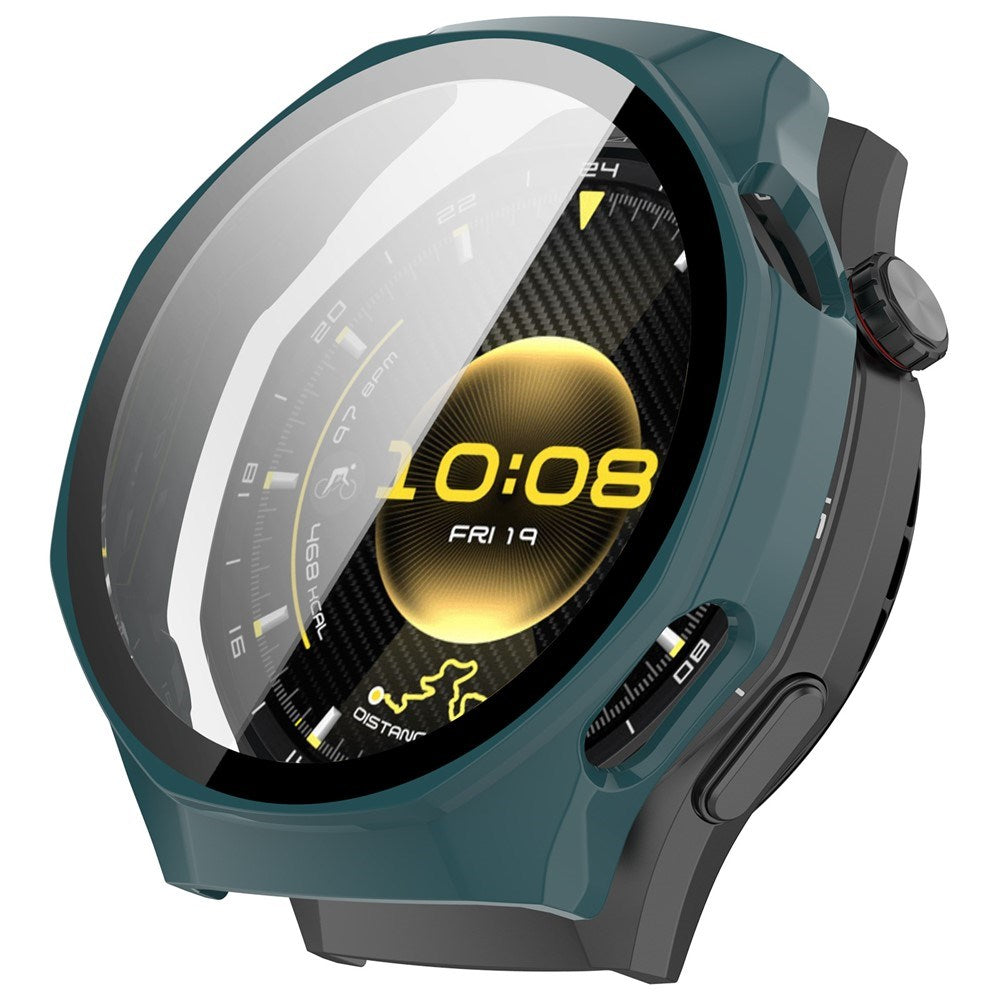 Huawei Watch GT 6 Pro (46 mm) Deksel med Innebygd Skjermbeskytter - Mørkegrønn