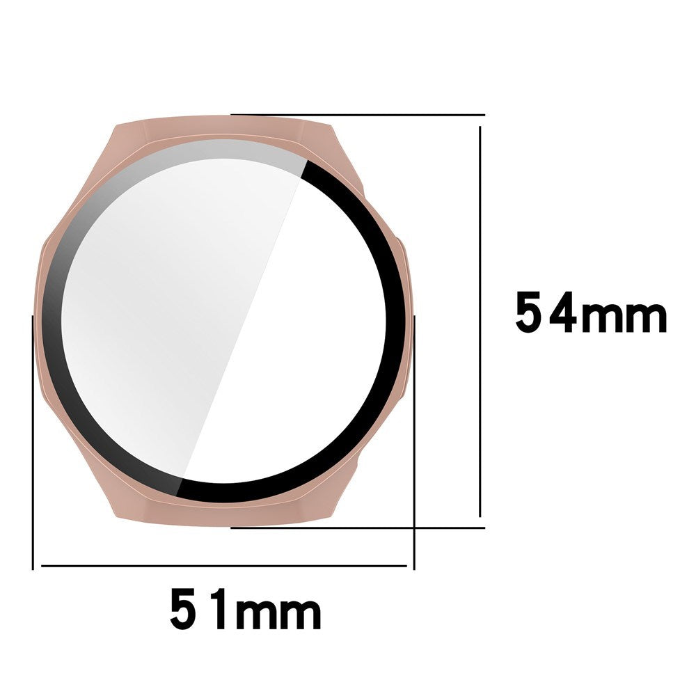 Huawei Watch GT 6 Pro (46 mm) Deksel med Innebygd Skjermbeskytter - Mørkegrønn