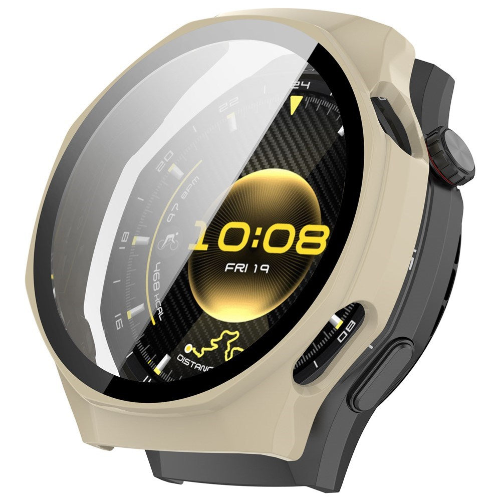 Huawei Watch GT 6 Pro (46 mm) Deksel med Innebygd Skjermbeskytter - Beige