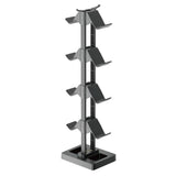 Universell Holder for 8 Spillkonsoller med 3 USB-A - Svart