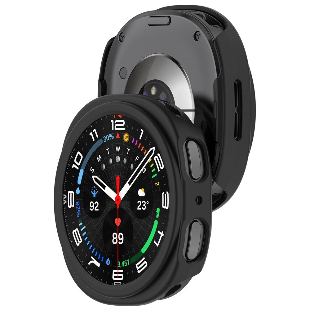 Samsung Galaxy Watch 9 (44mm) Hard Plast Deksel - Svart