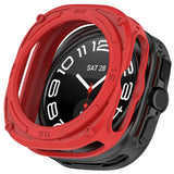 Samsung Galaxy Watch Ultra 2 (47mm) Fleksibelt Plast Armor Deksel - Rød